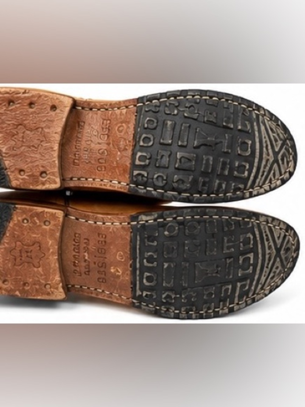 Bed|Stü Manchester Cobbler Series Tall Leather Lace Back Boots Cognac Boho, 7.5 - Picture 7 of 11